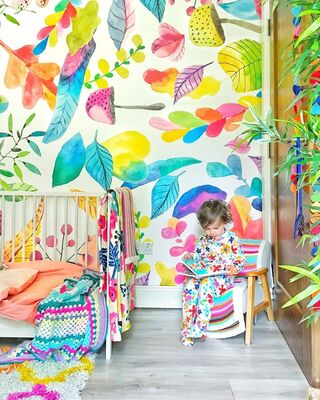 Fotobehang Schatten van het Betoverde Bos