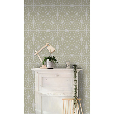 Fotobehang Gouden geometrisch minimalisme