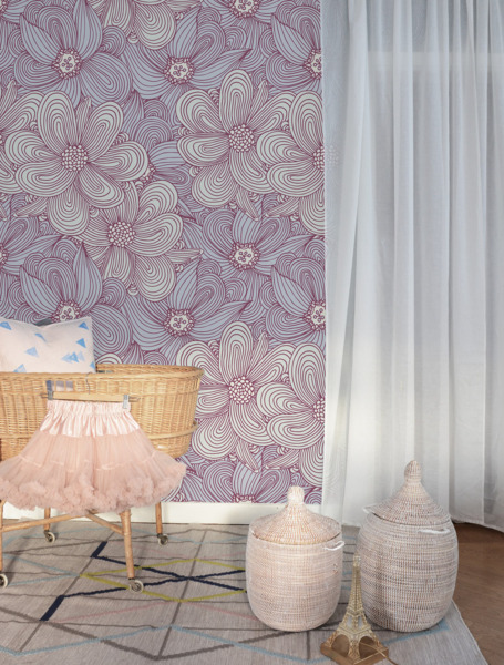 Fotobehang Magische potloodtekeningen