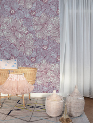 Fotobehang Magische potloodtekeningen