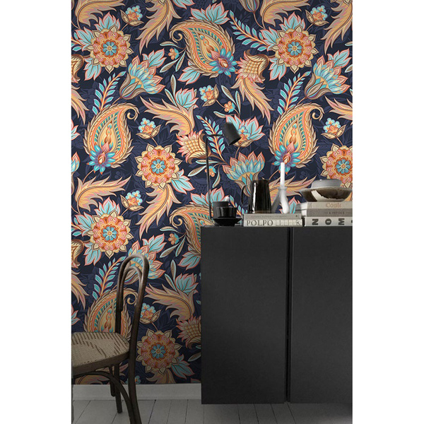 Fotobehang Bloemen Oosters Motief