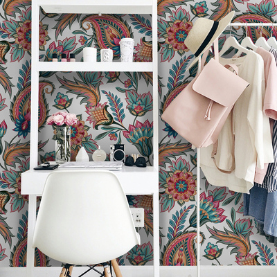 Fotobehang Pastelkleurige schoonheid van het Oosten