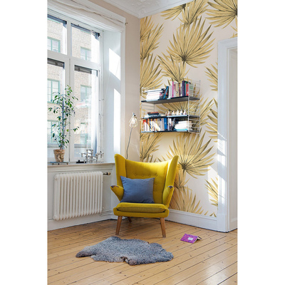 Fotobehang Rusten tussen de bladeren