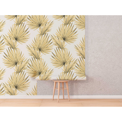 Fotobehang Rusten tussen de bladeren