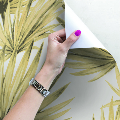 Fotobehang Rusten tussen de bladeren