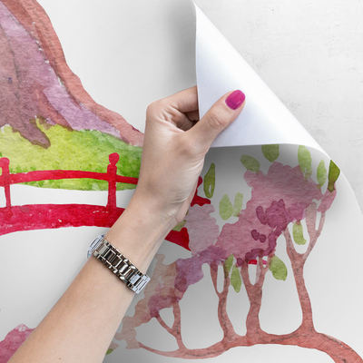 Fotobehang Japans landschap