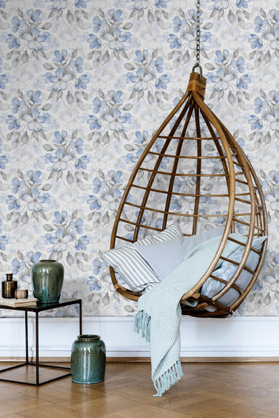 Fotobehang De subtiliteit van blauw