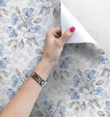 Fotobehang De subtiliteit van blauw