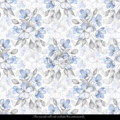 Fotobehang De subtiliteit van blauw