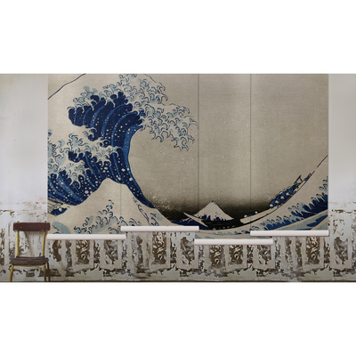 Fotobehang Ruwe golven