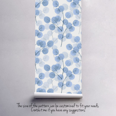 Fotobehang Katoenveld