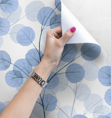 Fotobehang Katoenveld