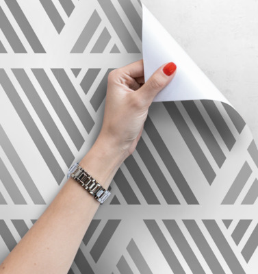 Fotobehang Metalen structuren