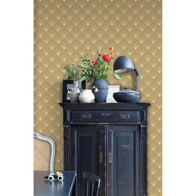 Fotobehang Terugslag