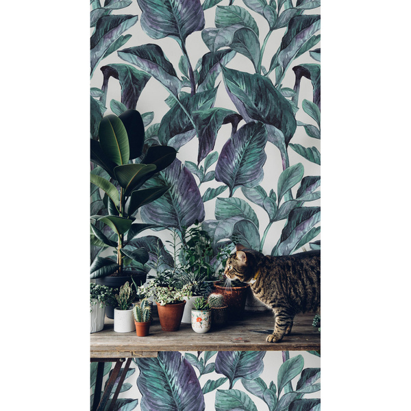 Fotobehang In het land van palmen