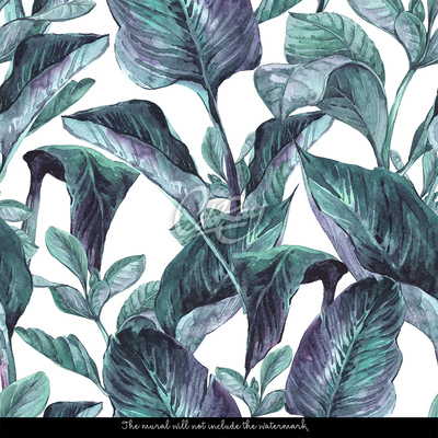 Fotobehang In het land van palmen