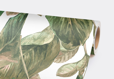 Fotobehang Einde van de zomerbladeren