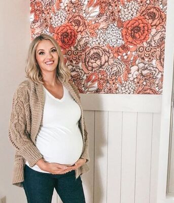 Fotobehang Barokke rozen