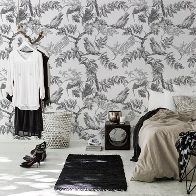 Fotobehang De betoverde charme van grijstinten