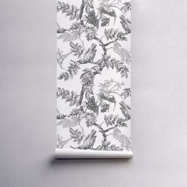 Fotobehang De betoverde charme van grijstinten