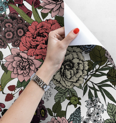 Fotobehang Betoverde tuin