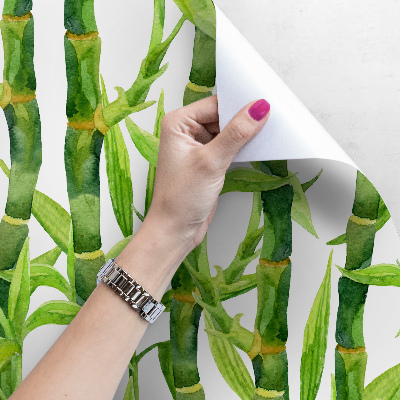 Fotobehang In het betoverde bamboebos