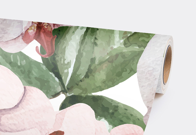 Fotobehang Roze orchidee