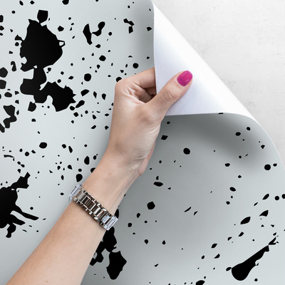 Fotobehang Zwarte vlekken