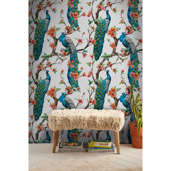 Fotobehang In het land van de fantastische vogels