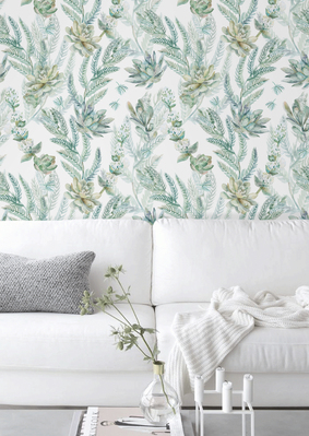 Fotobehang Sappige roos