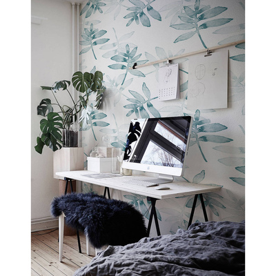 Fotobehang Siësta tussen de rustgevende bladeren