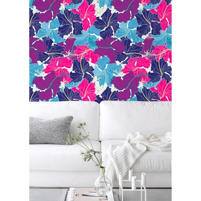 Fotobehang Abstracte Hibiscus