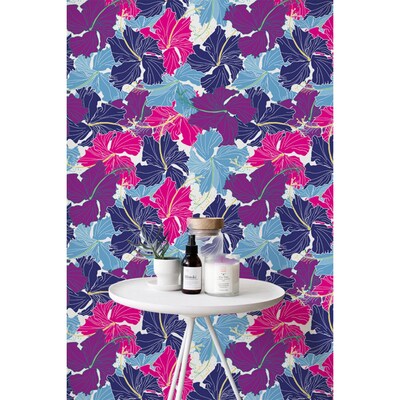 Fotobehang Abstracte Hibiscus