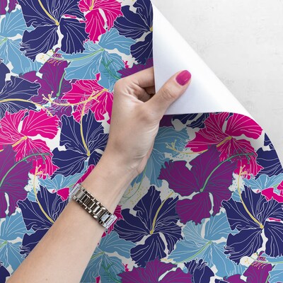 Fotobehang Abstracte Hibiscus