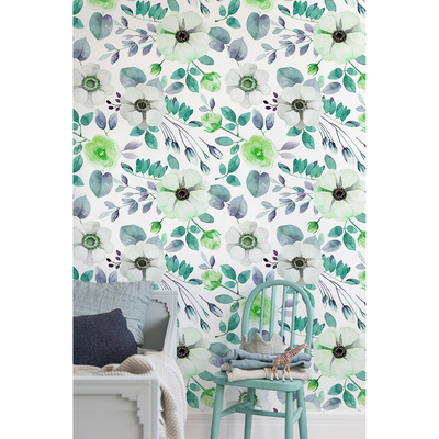 Fotobehang In het land van bloeiende appelbomen