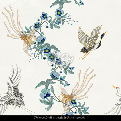 Fotobehang De Chinese motieven van koning Stanislaus