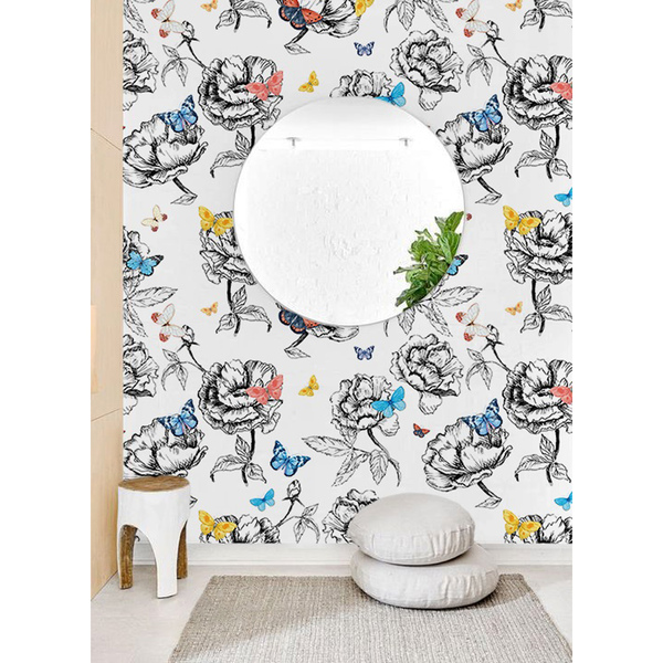 Fotobehang Het land van kleurrijke vlinders