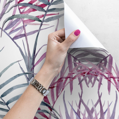 Fotobehang In het kleurrijke palmenhuis