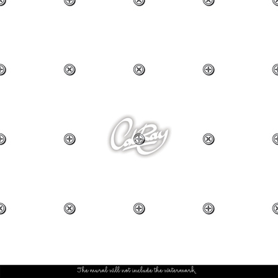 Fotobehang Mickey Mouse speelt het knoppenspel