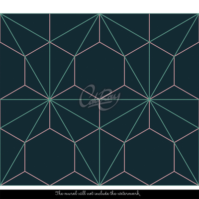 Fotobehang Geometrische patronen