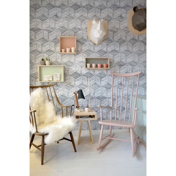 Fotobehang Geometrische kubussen