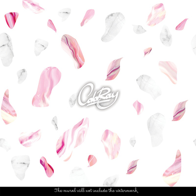 Fotobehang Marmeren kiezels