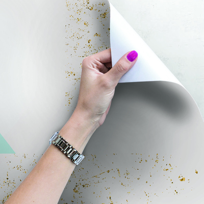 Fotobehang Geometrische driehoeken op-art