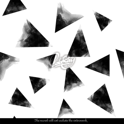 Fotobehang Modieuze driehoeken