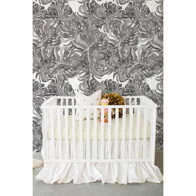 Fotobehang Grijze Monstera