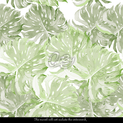 Fotobehang In het wilde palmenhuis