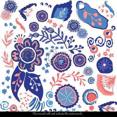 Fotobehang Volkskunst Panama