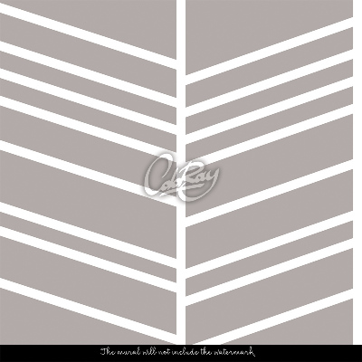 Fotobehang Visgraatstijl