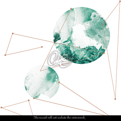 Fotobehang Marmeren Maan