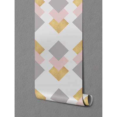 Fotobehang Geschopte vierkanten